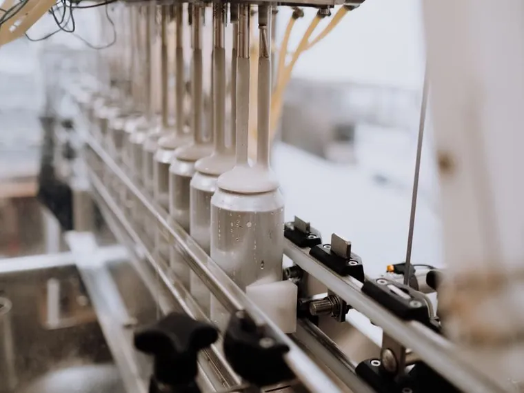 Machinery on a manufacturing shop floor