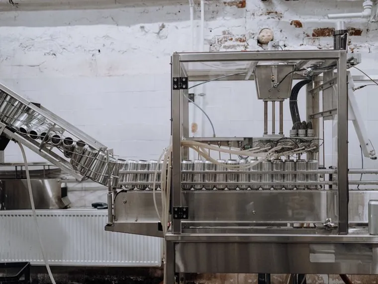 Precision machining in an industrial plant